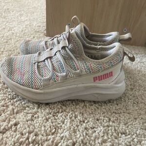 PUMA Kids Pastel Knit Sneakers